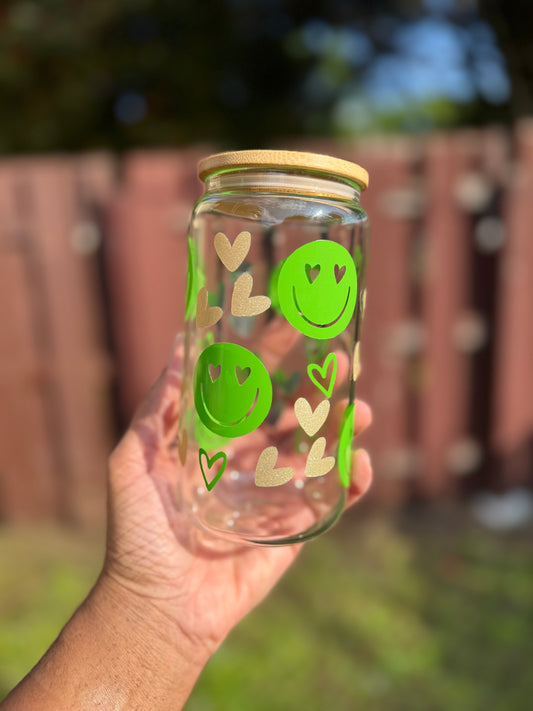 SMILE CAN (Green & Gold)