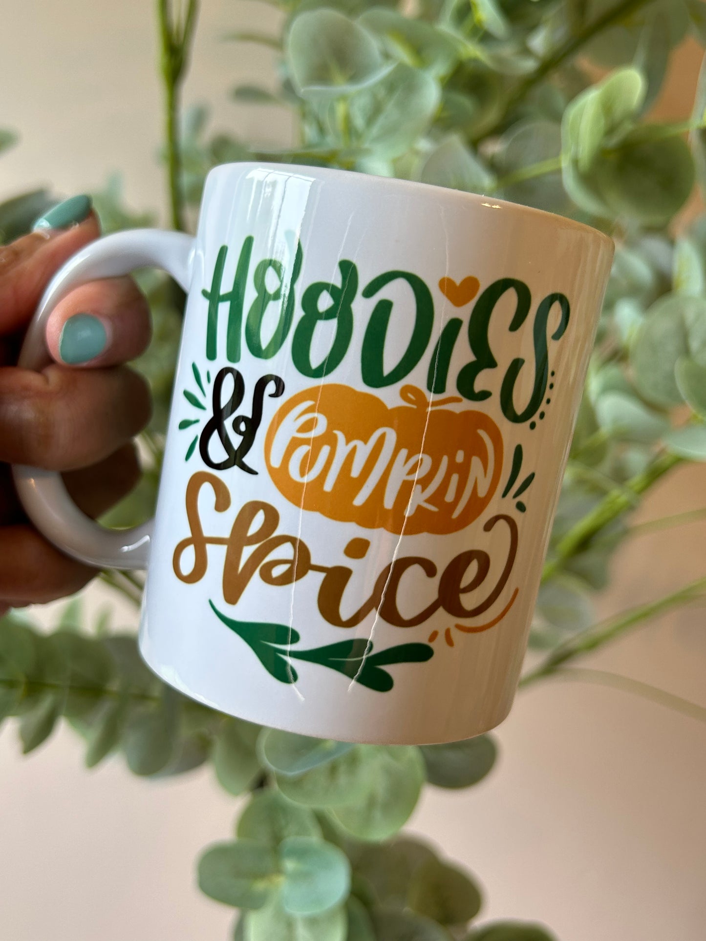 Hoodies & Pumpkin Spice 11oz mug